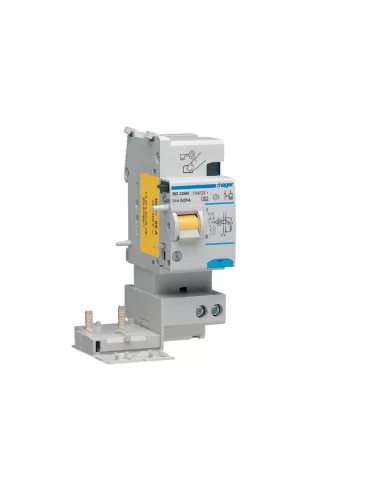 Bloque diferencial Hager bd264n 2p 30ma 63a ac 2 módulos din